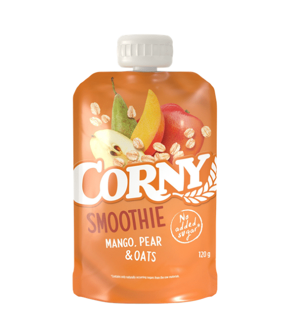 SMOOTHIE - CORNY SMOOTHIE - MANGO,  PEARS & OATS *120GR