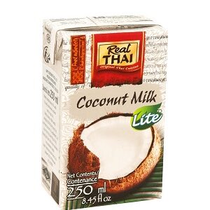 CANNED - REAL THAI COCONUT MILK LITE *250ML