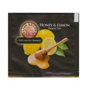 TEA, COFFEE & OTHERS -  LION HONEY & LEMON BLACK TEA *20
