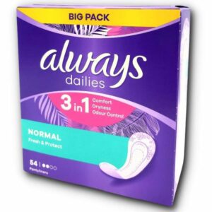 PERSONAL CARE & HYGIENE -  ALWAYS DAILY FRESH NORMAL  ODOUR LOCK *54