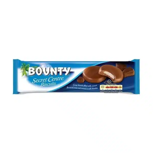 BISCUITS - BOUNTY SECRET CENTRE  BISCUITS *132GR