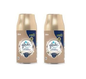 SPRAY - GLADE AUTO REFILL ROMANTIC BLOSSOM VANILLA PACK OF 2
