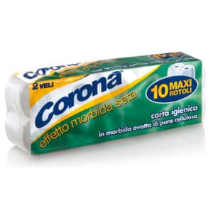 TOILET & KITCHEN ROLLS - CORONA TOILET PAPER *10