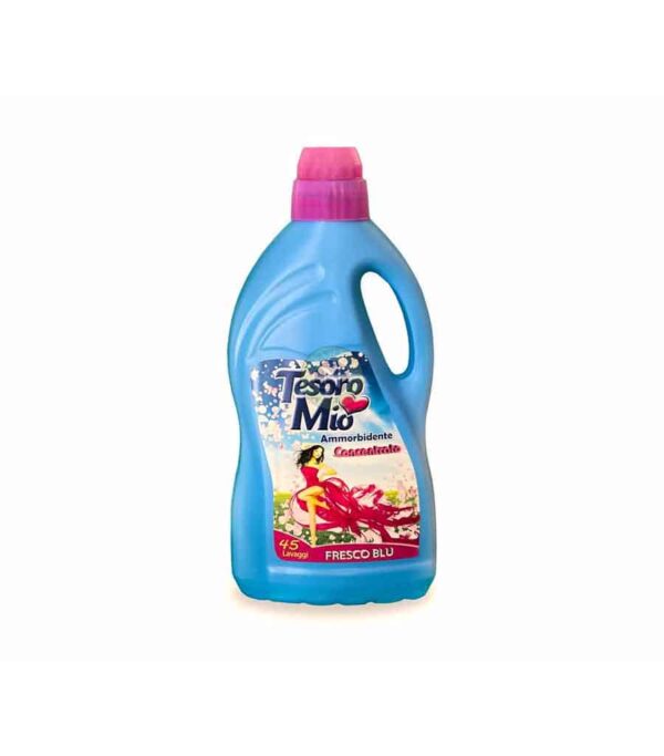 DETERGENT - TESORO MIO FRESH BLUE FABRIC  SOFTNER 4LTR