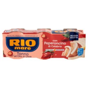 CANNED - RIO MARE TUNA WITH PEPPER PACK OF 3