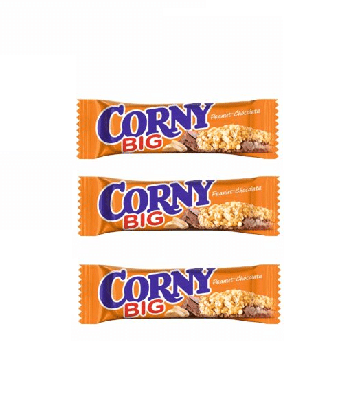BAR - CORNY BIG PEANUT CHOCOLATE  PACK OF 3