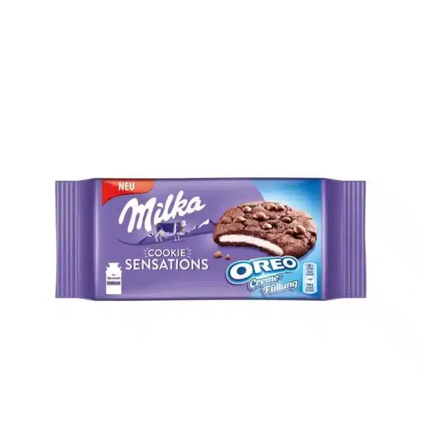 COOKIES - MILKA COOKIES SENSATION -  OREO CREAM *156GR