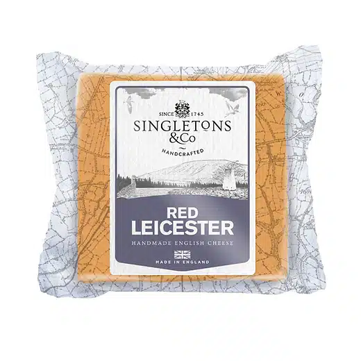 CHEESE - SINGLETONS & CO RED LEICESTER  200GR