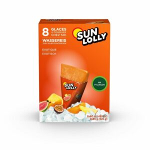 SNACK -  SUN LOLLY EXOTIC *8