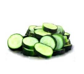 Salads – Sliced Courgettes