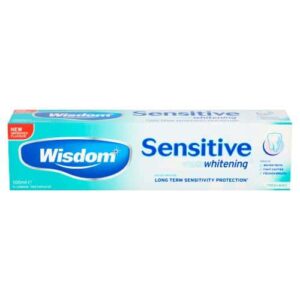 PERSONAL CARE – WISDOM SENSITIVE WHITENING  TOOTHPASTE 100ML