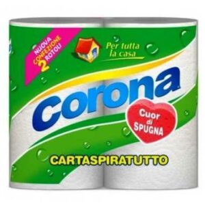 TOILET ROLLS - CORONA KITCHEN ROLL X2
