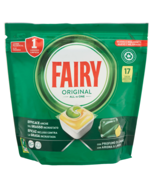 CLEANING - FAIRY ORIGINAL ALL IN ONE  DISHWASHER TABLETS *17
