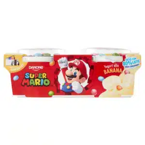 YOGURT - YOGURT DANONE SUPER MARIO  BANANA *2