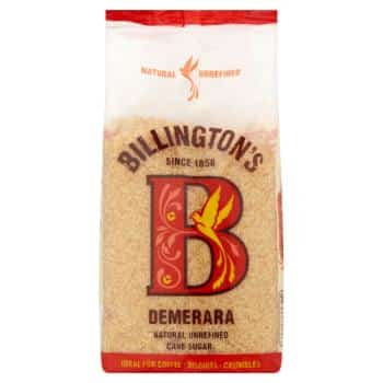 SUGAR - BILLINGTON'S DEMARARA CANE  SUGAR *500GR