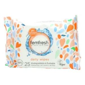 WIPES - FEMFRESH FEMININE INTIMATE WIPES *25