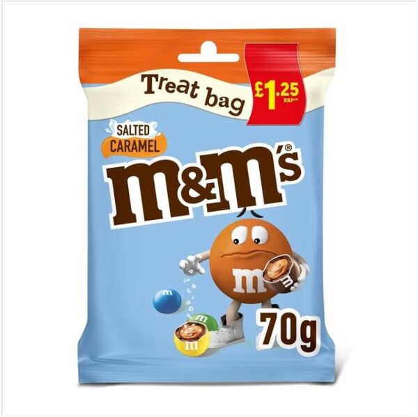 CHOCOLATE - M&M'S SALTED CARAMEL *70GR