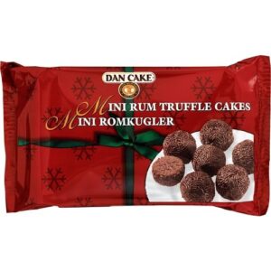 CAKES & SPONGES - DAN CAKE MINI RUM TRUFFLE CAKES *175GR