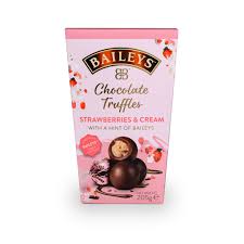 CHOCOLATE - BAILEYS CHOCOLATE TRUFFLES STRAWBERRIES & CREAM *205GR
