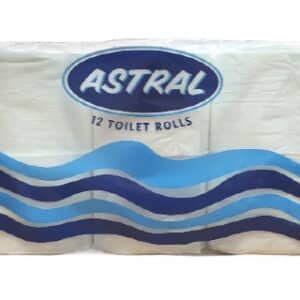 TOILET ROLLS - ASTRAL TOILET ROLLS 12