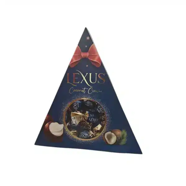 CHOCOLATE - LEXUS ASSORTED TRIANGLE  120GR