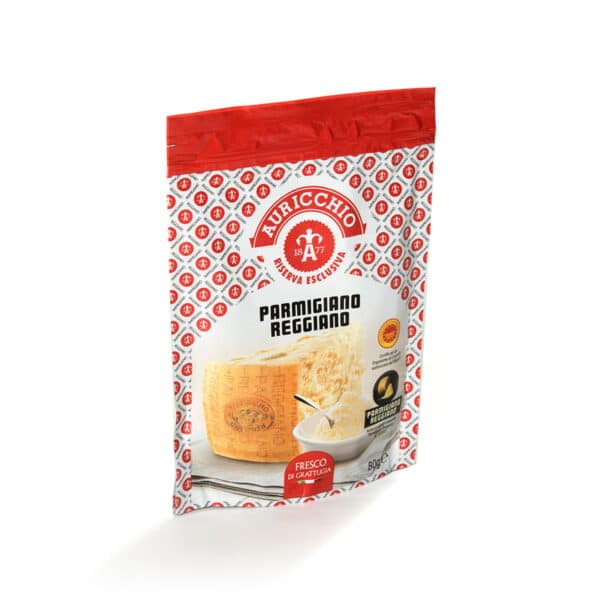 CHEESE - AURICCHIO PARMIGIANO  REGGIANO GRATED 80GR