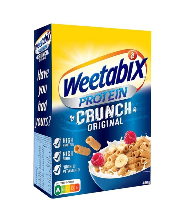 CEREAL - WEETABIX PROTEIN CRUNCH  *450GR