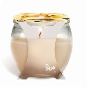 CANDLES -  PETALI SCENTED CANDLE - VANILLA 30HR