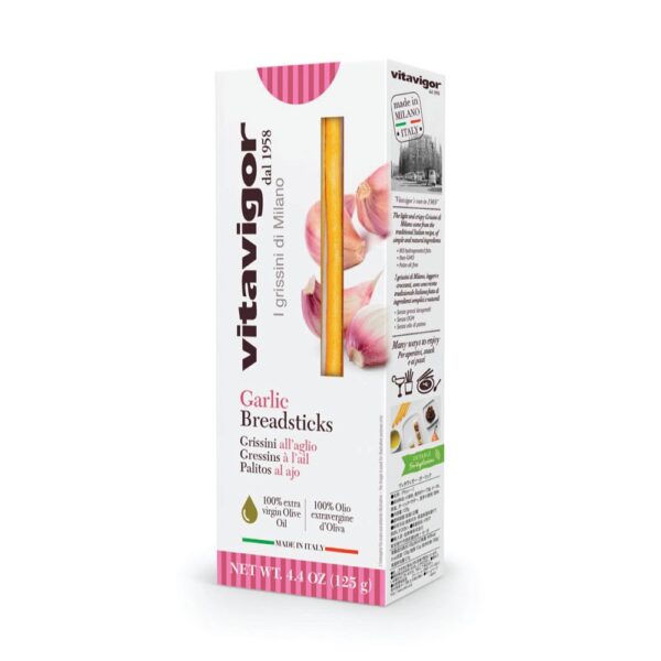 SNACK - VITAVIGOR BREADSTICKS -  TRADITIONAL 125GR