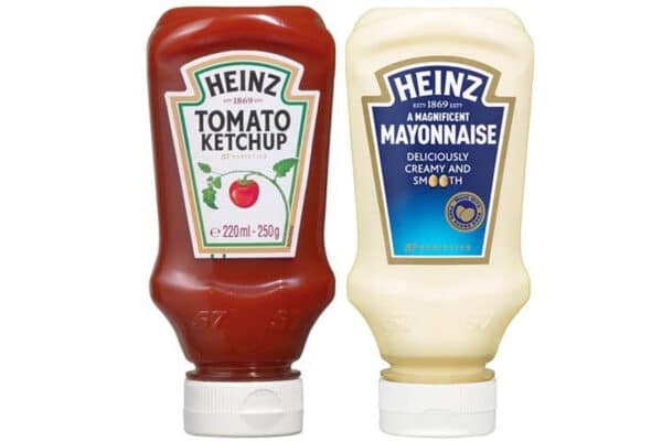 SAUCE - HEINZ KETCHUP + FREE MAYO