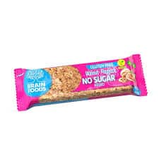 SNACK - BRAIN FOODS FLAPJACK WALNUT 70GR