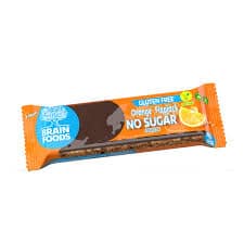 SNACK - BRAIN FOODS FLAPJACK ORANGE 70GR