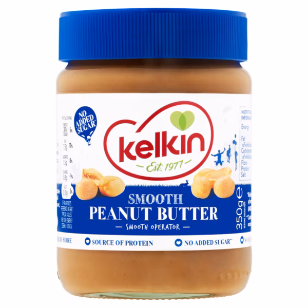 SPREAD - KELKIN PEANUT BUTTER SMOOTH  350GR