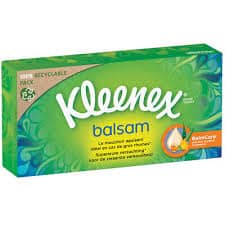 TISSUE - KLEENEX BALSAM ALOE VERA & VITAMIN E BOX