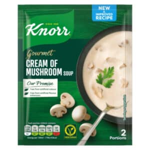 SOUP - KNORR GOURMET CREAM OF MUSHROOMS 48GR
