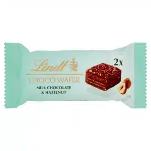 WAFER - LINDT CHOC WAFER HAZELNUT  30GR