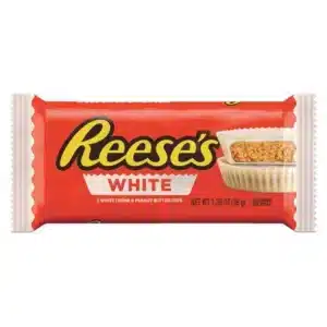 CHOCOLATE - REESE'S PEANUT BUTTER CUPS -  WHITE 39.5G