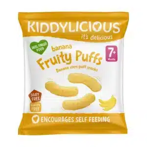 KIDS - KIDDYLICIOUS BANANA MELTY PUFFS +7MONTHS