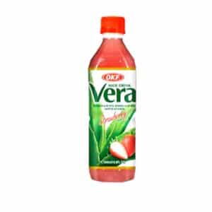 DRINKS - OKF ALOE DRINK - STRAWBERRY  500ML