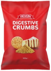 BISCUITS - DIGESTIVE CRUMB X500GR