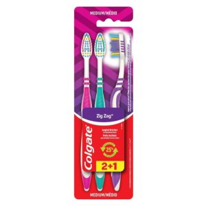 PERSONAL CARE - COLGATE TOOTHBRUSH MEDIUM  2+1 FREE