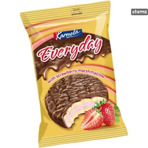 BISCUIT - EVERYDAY WITH MARSHMALLOW -  STRAWBERRY *30GR