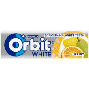GUM - ORBIT WHITE FRUIT PALLETS PACK  OF 3