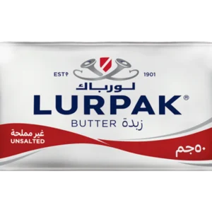 BUTTER - LURPAK BUTTER FOIL UNSALTED 250GR