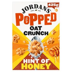 CEREAL - JORDANS POPPED OAT CRUNCH HINT OF HONEY 425GR