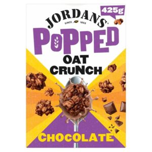 CEREAL - JORDANS POPPED OAT CRUNCH CHOCOLATE 425GR