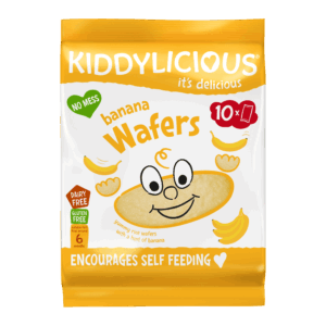 BABY & KIDS -  KIDDYLICIOUS WAFERS MAXI BANANA (10X4G)