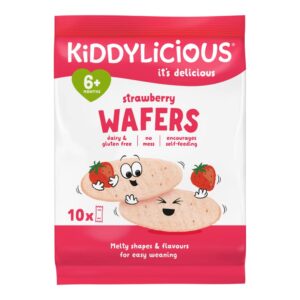 BABY & KIDS -  KIDDYLICIOUS WAFERS MAXI STRAWBERRY (BAG) 40G