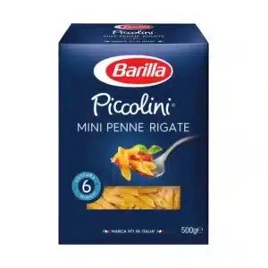 PASTA & GRAINS - BARILLA PICCOLINI MINI PENNE RIGATE *500GR