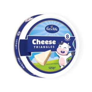 DELI -  FDV CHEESE TRIANGLES 125GR